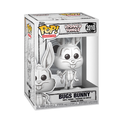 PRÉ-RESERVA - Funko POP! ANIMATION "Looney Tunes": Bugs Bunny (Sketched Deco) #2010