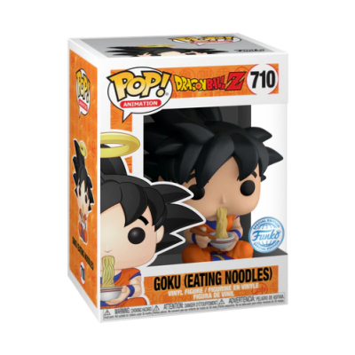 Funko POP! "Dragon Ball Z": Goku  (Eating Noodles) #710 (Special Edition)