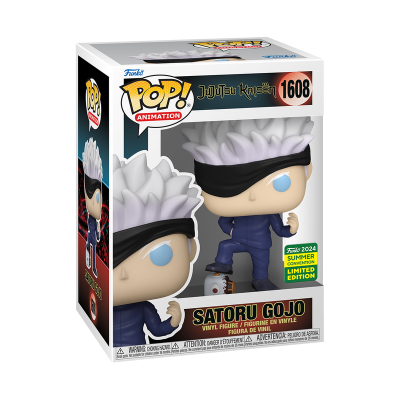 Funko POP! Animation "Jujutsu Kaisen": Satoru Gojo (with Defeated Jogo) #1680 (SDCC Exclusive)
