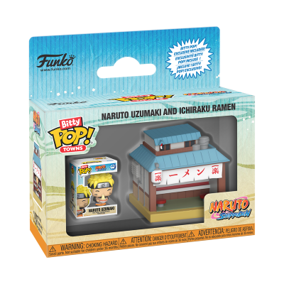 Bitty Pop! Towns Naruto Uzumaki and Ichiraku Ramen