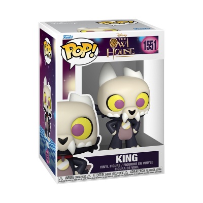 Funko POP! DISNEY "The Owl House": BUNDLE King Clawthorne + CHASE Funko POP! DISNEY "The Owl House": BUNDLE King Clawthorne + CHASE