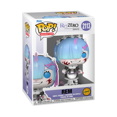PRÉ-RESERVA - Funko POP! ANIMATION "Re:ZERO – Starting Life in Another World": BUNDLE Rem + CHASE