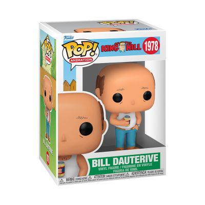 PRÉ-RESERVA Funko POP! ANIMATION "King of the Hill": Bill Dauterive