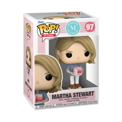 PRÉ-RESERVA - Funko POP!  ICONS: Martha Stewart (with Cake)