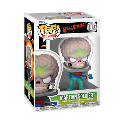 PRÉ-RESERVA - Funko POP! Movies "Mars Attack": Martian Soldier