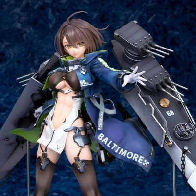 DISPONÍVEL POR ENCOMENDA -  Estatueta "Azur Lane": Baltimore 26 cm