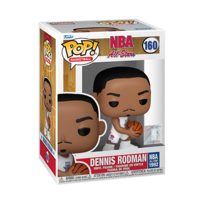 PRÉ-RESERVA - Funko POP! "NBA All-Stars": Dennis Rodman (1992)