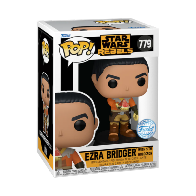 PRÉ-RESERVA Funko POP! "Star Wars - Ashoka": Ezra Bridger with Sith Holocron #779 (SPECIAL EDITION)