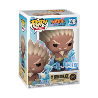 PRÉ-RESERVA - Funko POP! PLUS "Naruto: Shippuden": BUNDLE Ay (4th Raikage) #2098 (Special Edition) + CHASE PRÉ-RESERVA - Funko POP! PLUS "Naruto: Shippuden": BUNDLE Ay (4th Raikage) #2098 (Special Edition) + CHASE