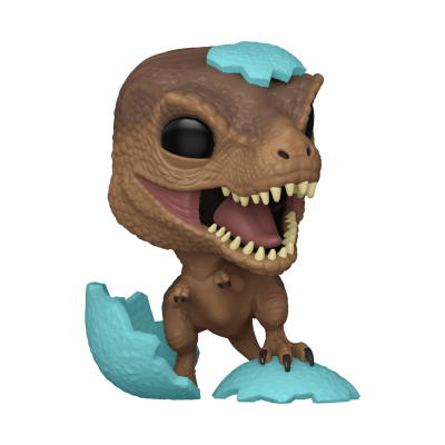 PRÉ-RESERVA - Funko POP! MOVIES "Jurassic World": Pop! T. Rex (Blue Egg)