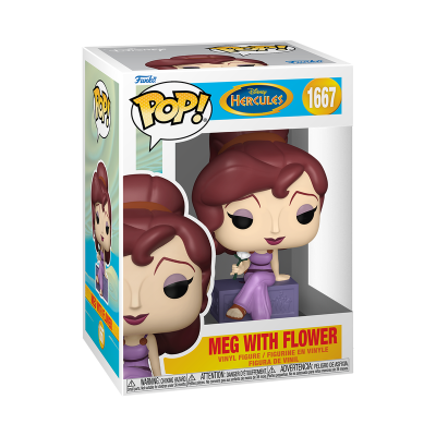 PRÉ-RESERVA - Funko POP! "Hercules": Meg with flower PRÉ-RESERVA - Funko POP! "Hercules": Meg with flower