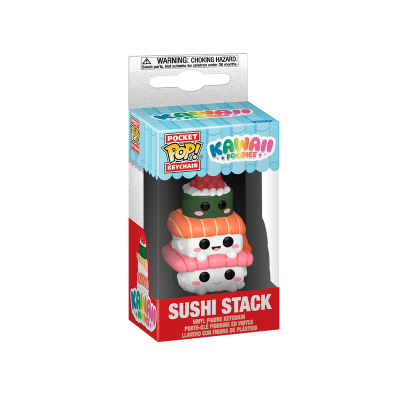 PRÉ-RESERVA - Funko Pocket Pop! Keychain "Kawaii Foodies": Sushi Stack PRÉ-RESERVA - Funko Pocket Pop! Keychain "Kawaii Foodies": Sushi Stack