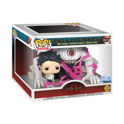 PRÉ-RESERVA - Funko POP!  MOMENT "Jujutsu Kaisen 0": Rika & Yuta Okkotsu (GITD) #2321 (SPECIAL EDITION)