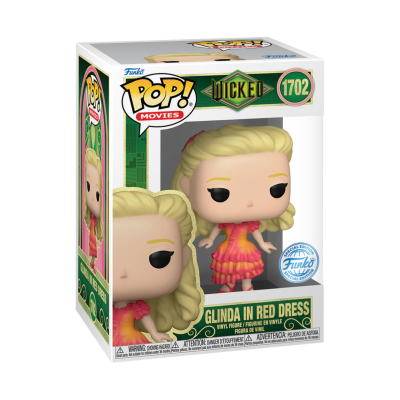 Funko POP! Movies "Wicked": Glinda in Red Dress #1702 (SPECIAL EDITION)