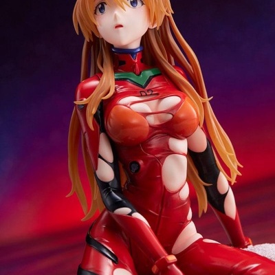 DISPONÍVEL POR ENCOMENDA -  Estatueta "Evangelion": Asuka Langley (Last Scene) 18 cm