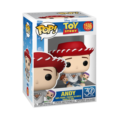 PRÉ-RESERVA - Funko POP! "Toy Story": Andy (30th Anniversary) PRÉ-RESERVA - Funko POP! "Toy Story": Andy (30th Anniversary)