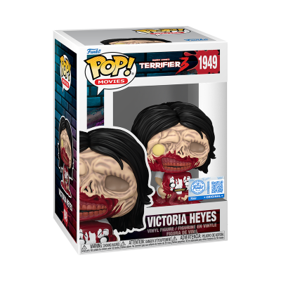 PRÉ-RESERVA - Funko Pop! MOVIES "Terrifier 3": Victoria Heyes #1949 (SPECIAL EDITION) PRÉ-RESERVA - Funko Pop! MOVIES "Terrifier 3": Victoria Heyes #1949 (SPECIAL EDITION)