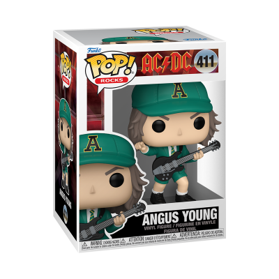 PRÉ-RESERVA - Funko POP! Rocks: AC/DC - Angus Young (Green Outfit)