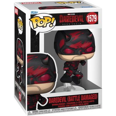 PRÉ-RESERVA - Funko POP! "Daredevil: Born Again": Daredevil (Battle Damaged) #1579