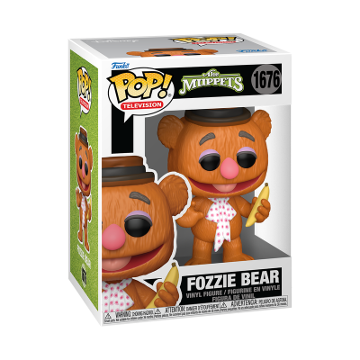 PRÉ-RESERVA Funko POP! "The Muppets": Fozzie Bear with Banana PRÉ-RESERVA Funko POP! "The Muppets": Fozzie Bear with Banana