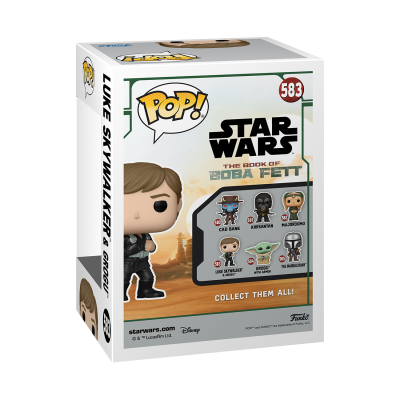 Funko POP! "Star Wars - The Book Of Boba Fett": Luke Skywalker & Grogu