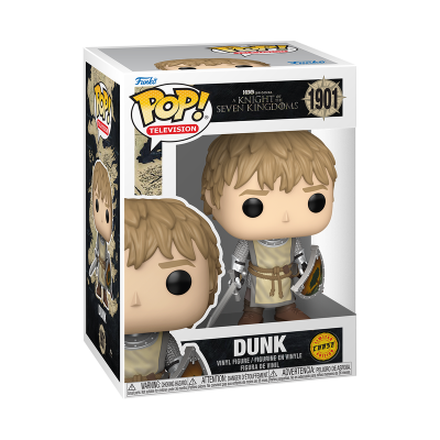 PRÉ-RESERVA - Funko POP!  TELEVISION "A Knight of the Seven Kingdoms": BUNDLE Dunk #1901 + CHASE