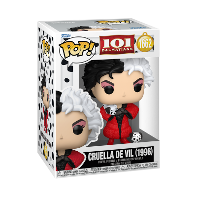 PRÉ-RESERVA - Funko POP! DISNEY "101 Dalmatians": Cruella De Vil (1996)