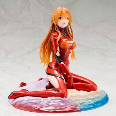 DISPONÍVEL POR ENCOMENDA -  Estatueta "Evangelion": Asuka Langley (Last Scene) 18 cm