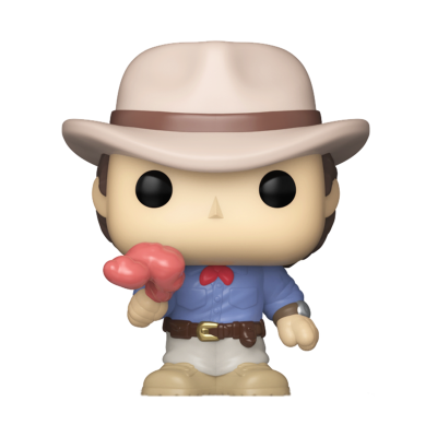 Bitty POP! RIDES "Jurassic Park": Dr. Alan Grant and Jurassic SUV