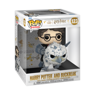 Funko Pop! Rides Deluxe "Harry Potter":  Harry Potter & Buckbeak
