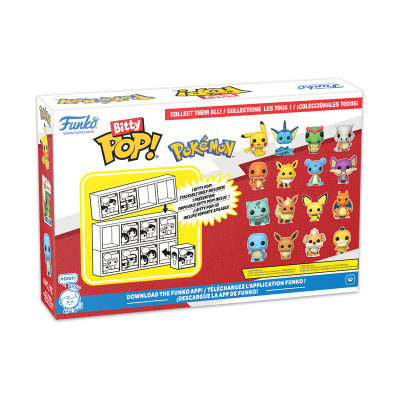 PRÉ-RESERVA - Bitty POP! "Pokemon" 4 Pack: Squirtle