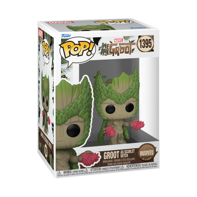 Funko Pop! Marvel Studios "We Are Groot": Groot as Scarlet Witch