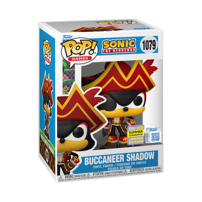 Funko POP! GAMES "Sonic The Hedgehog": Buccaneer Shadow #1079 (SDCC 2025 Exclusive)