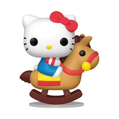 PRÉ-RESERVA - Funko Pop! PREMIUM "Hello Kitty": Hello Kitty on Rocking Horse #134 (SPECIAL EDITION)