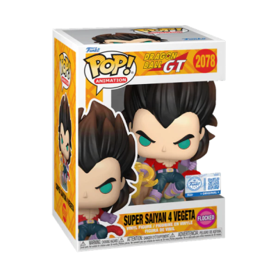 Funko Pop! ANIMATION "Dragon Ball GT": Super Saiyan 4 Vegeta (Flocked) #2078 (SPECIAL EDITION)
