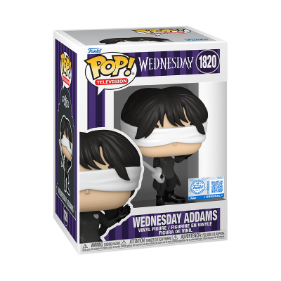 Funko POP! TELEVISION "Wednesday": Wednesday Addams (Fencing) #1820 (SPECIAL EDITION) Funko POP! TELEVISION "Wednesday": Wednesday Addams (Fencing) #1820 (SPECIAL EDITION)