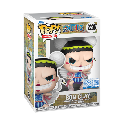 PRÉ-RESERVA - Funko Pop! ANIMATION "One Piece": BUNDLE Bon Clay #22365(SPECIAL EDITION)