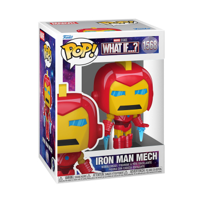 PRÉ-RESERVA - Funko POP! MARVEL "What If…?": Iron Man Mech