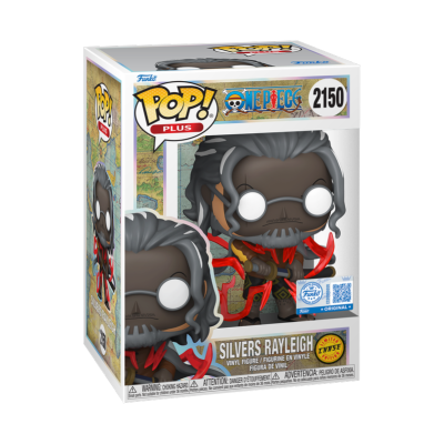 PRÉ-RESERVA - Funko Pop! PLUS "One Piece": BUNDLE Silvers Rayliegh #2150 (SPECIAL EDITION) + CHASE