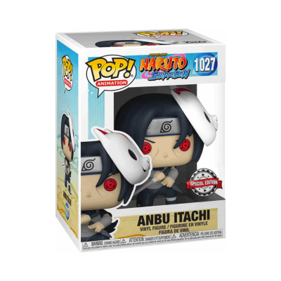 PRÉ-RESERVA - Funko POP! Naruto Shippuden - BUNDLE Itachi with Anbu Mask #1027 (Exclusive) + CHASE PRÉ-RESERVA - Funko POP! Naruto Shippuden - BUNDLE Itachi with Anbu Mask #1027 (Exclusive) + CHASE