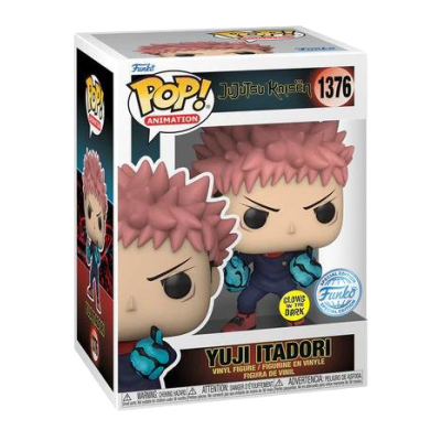 Funko Pop! Animation "Jujutsu Kaisen":  Yuji Itadori (GITD) #1376 (Exclusive)