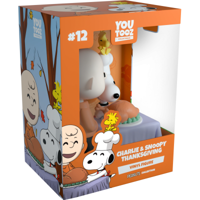 PRÉ-RESERVA - YOUTOOZ - "Peanuts": Charlie & Snoopy Thanksgiving