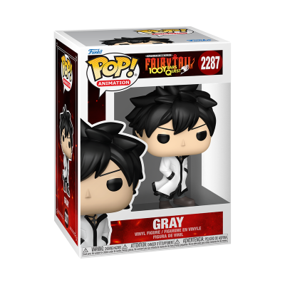 PRÉ-RESERVA - Funko POP! ANIMATION "Fairy Tail: 100 Years Quest": BUNDLE Gray #2287 + CHASE