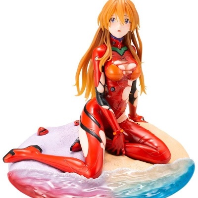 DISPONÍVEL POR ENCOMENDA -  Estatueta "Evangelion": Asuka Langley (Last Scene) 18 cm
