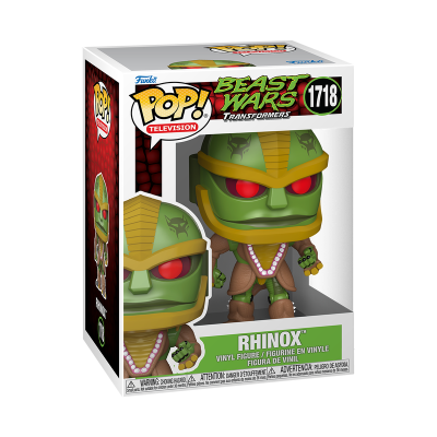 PRÉ-RESERVA Funko POP! TELEVISION "Beast Wars: Transformers": Rhinox PRÉ-RESERVA Funko POP! TELEVISION "Beast Wars: Transformers": Rhinox