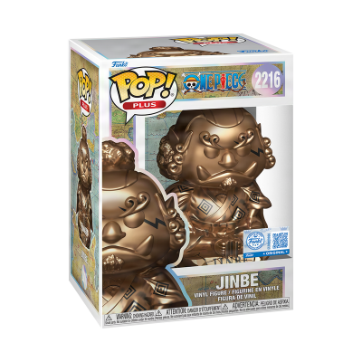 Funko POP! Plus Jinbe Statue (Bronze) with Pop! Protector #2216 (SPECIAL EDITION)