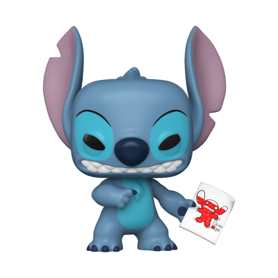 PRÉ-RESERVA - Funko POP! "Lilo & Stitch": BUNDLE Stitch with Mood Chart #1744 + CHASE