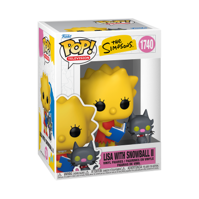 PRÉ-RESERVA - Funko Pop! Television "The Simpsons": Lisa with Snowball II