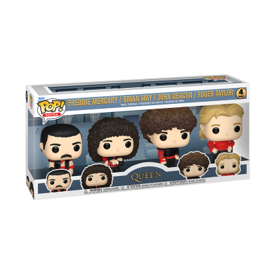 Funko POP! Rocks "Queen": 4 Pack (Radio Gaga)