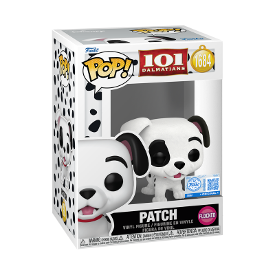 Funko POP! DISNEY "101 Dalmatians": Patch (Flocked) #1684 (SPECIAL EDITION)